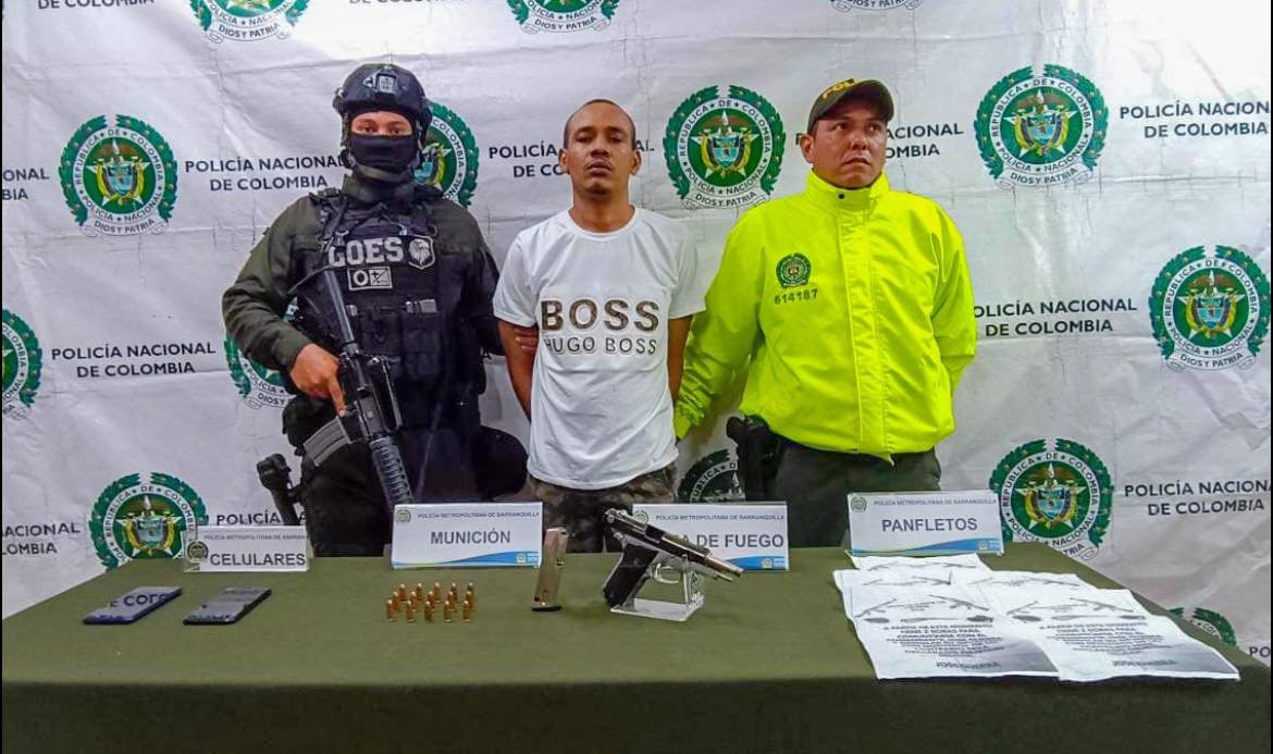 Capturan a alias Chote presunto sicario de Los Costeños COPELSOL