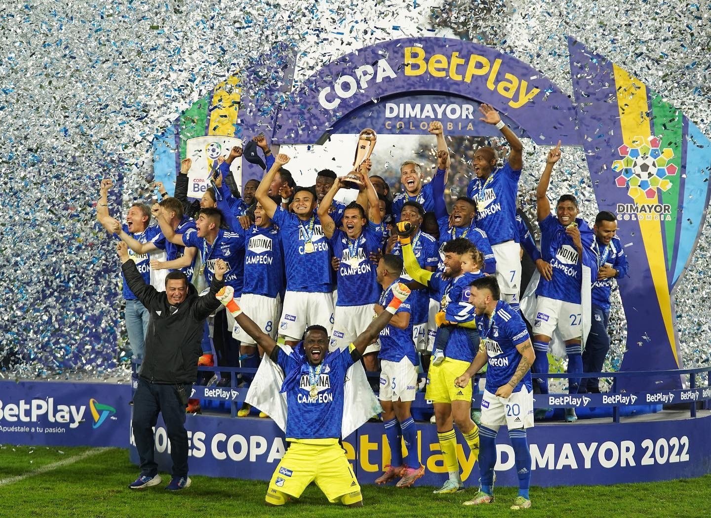 Millonarios, campeón de la Copa Colombia - COPELSOL